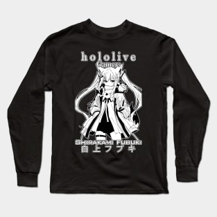 Shirakami Fubuki Gamers Hololive Long Sleeve T-Shirt